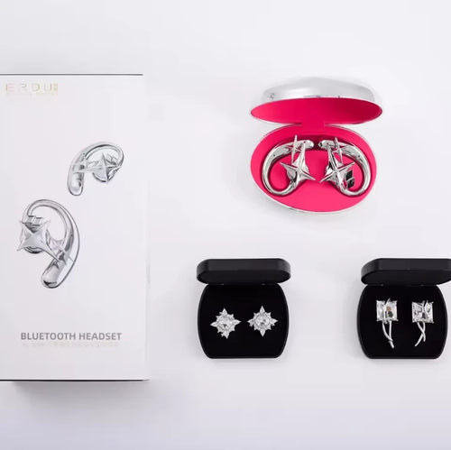 Magnetic Chrome Headphones